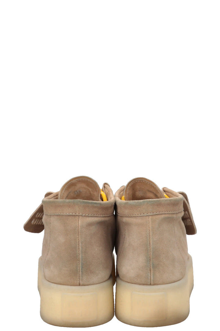 MIU MIU Desert Boots Suede Nude
