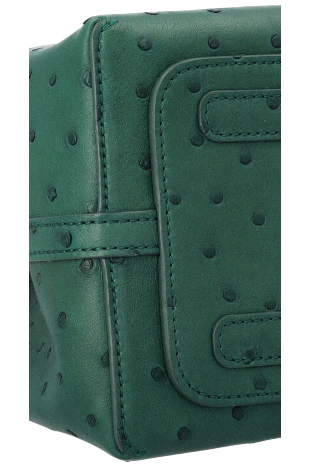 LORO PIANA Micro Bale Bag Green Ostrich