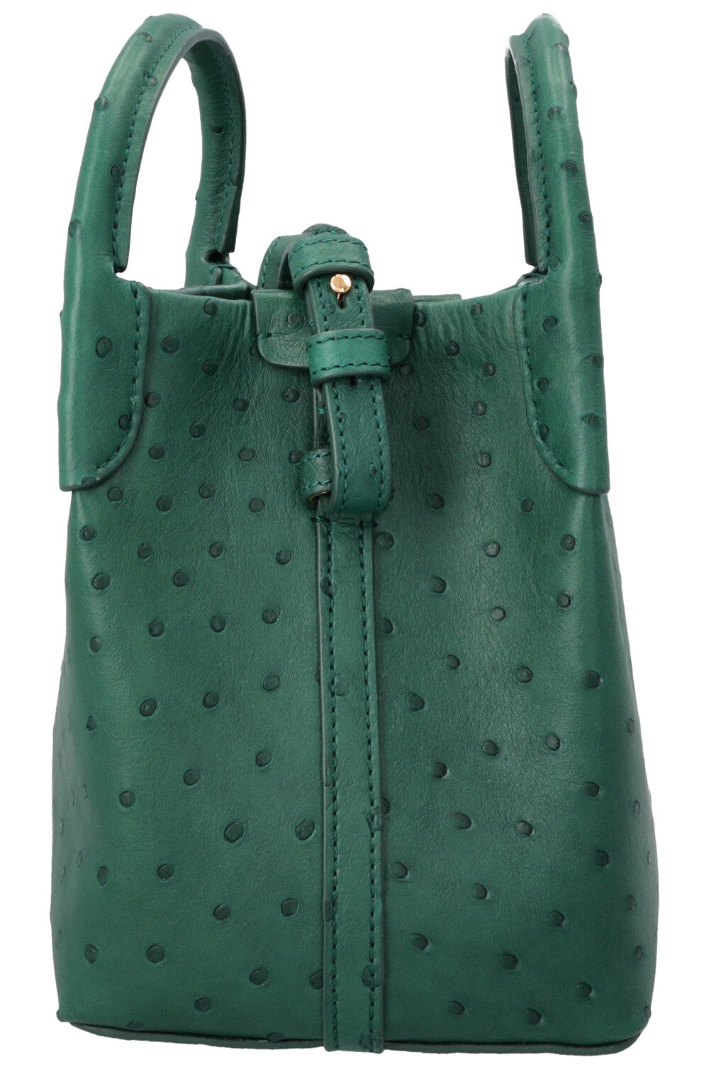 LORO PIANA Micro Bale Bag Green Ostrich