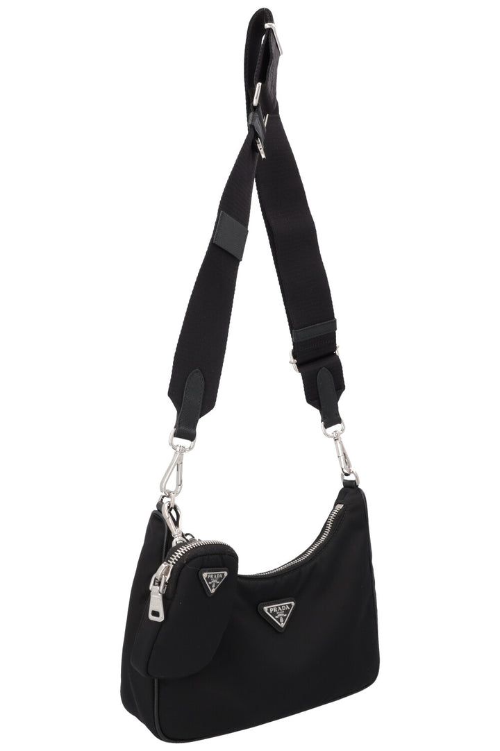 PRADA Re-Edition Nylon Crossbody Bag Black