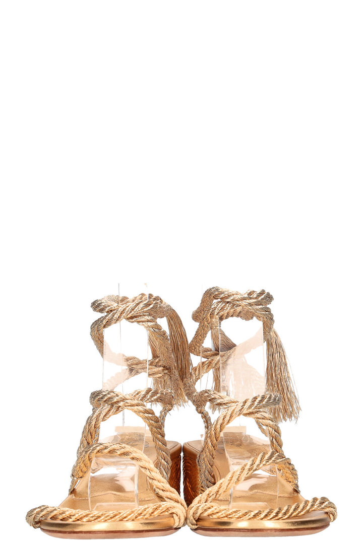 CHRISTIAN DIOR Mythe Sandals Gold