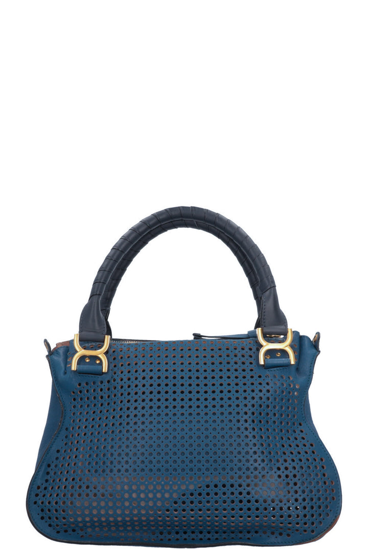 CHLOÉ Marcie Bag Perforated Blue