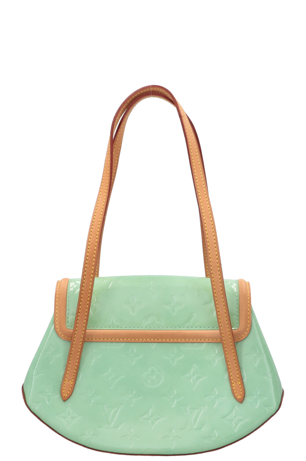 LOUIS VUITTON Sac Biscayne PM Monogram Vernis Vert Menthe