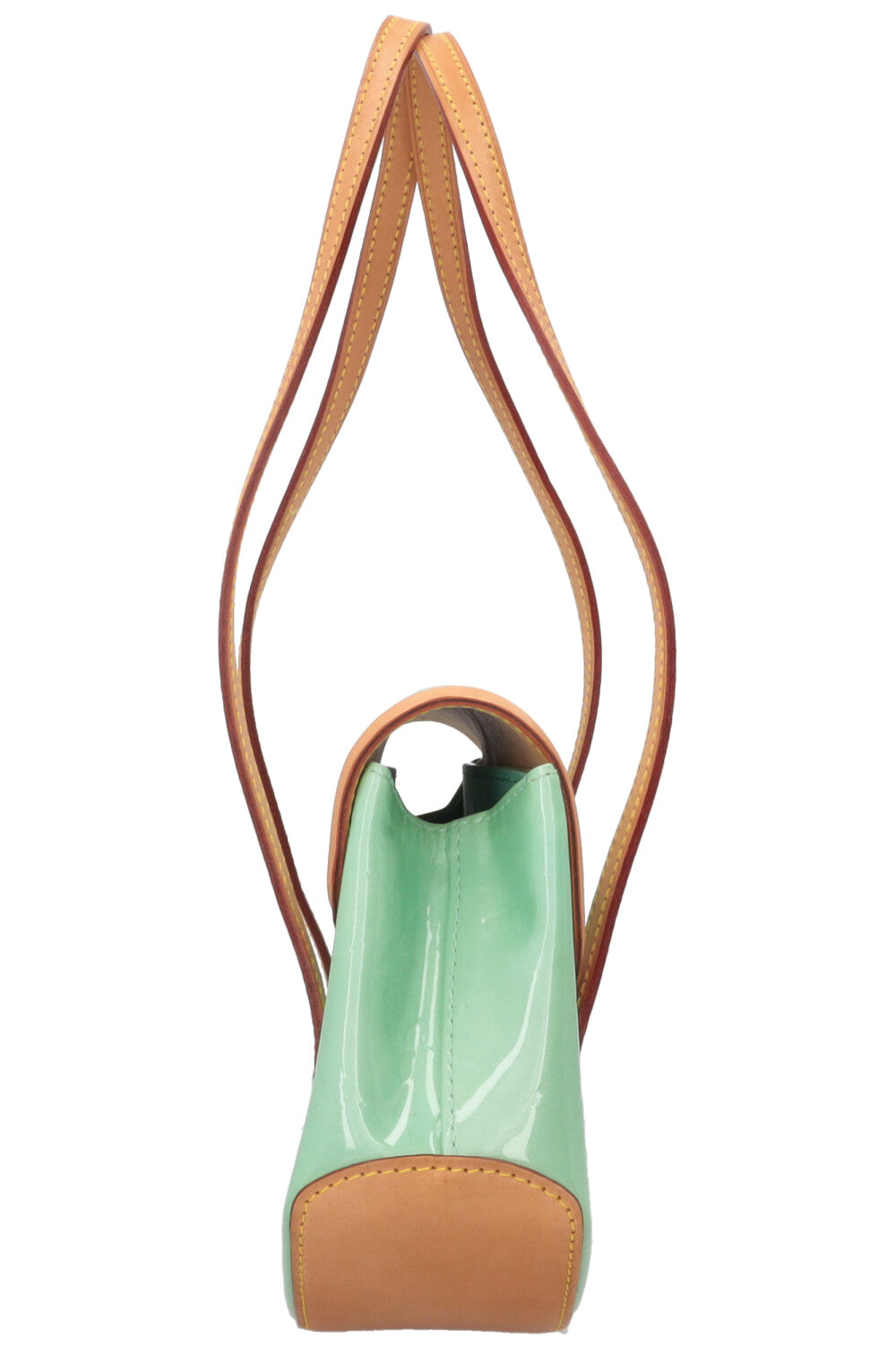 LOUIS VUITTON Sac Biscayne PM Monogram Vernis Vert Menthe