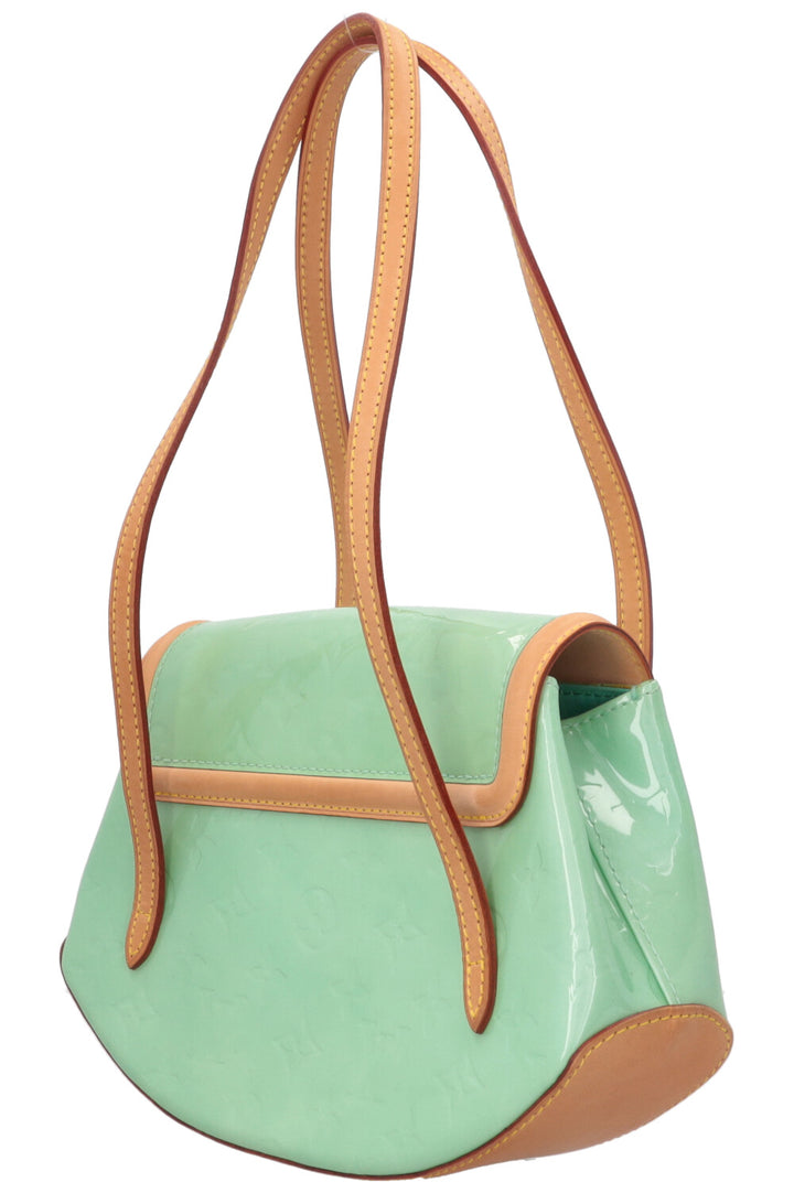 LOUIS VUITTON Sac Biscayne PM Monogram Vernis Vert Menthe
