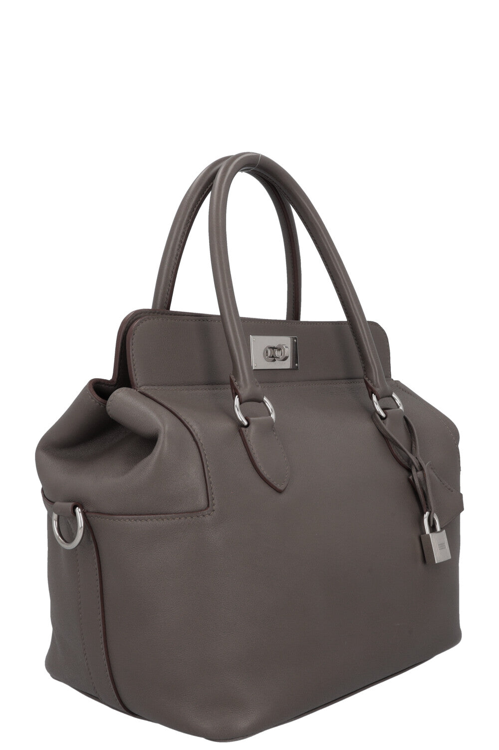 HERMÈS Toolbox 26 Bag Gray Evercolor – REAWAKE