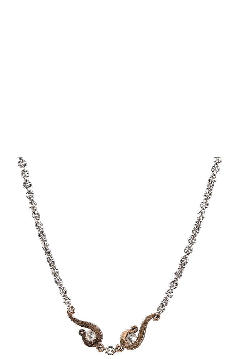 SCHNIDER&HAMMER Necklace Diamonds White and Rose Gold