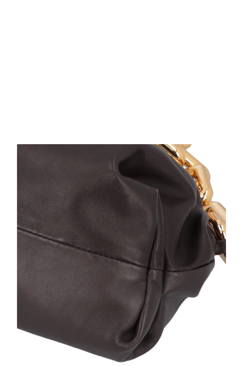 BOTTEGA VENETA The Chain Pouch Bag Brown