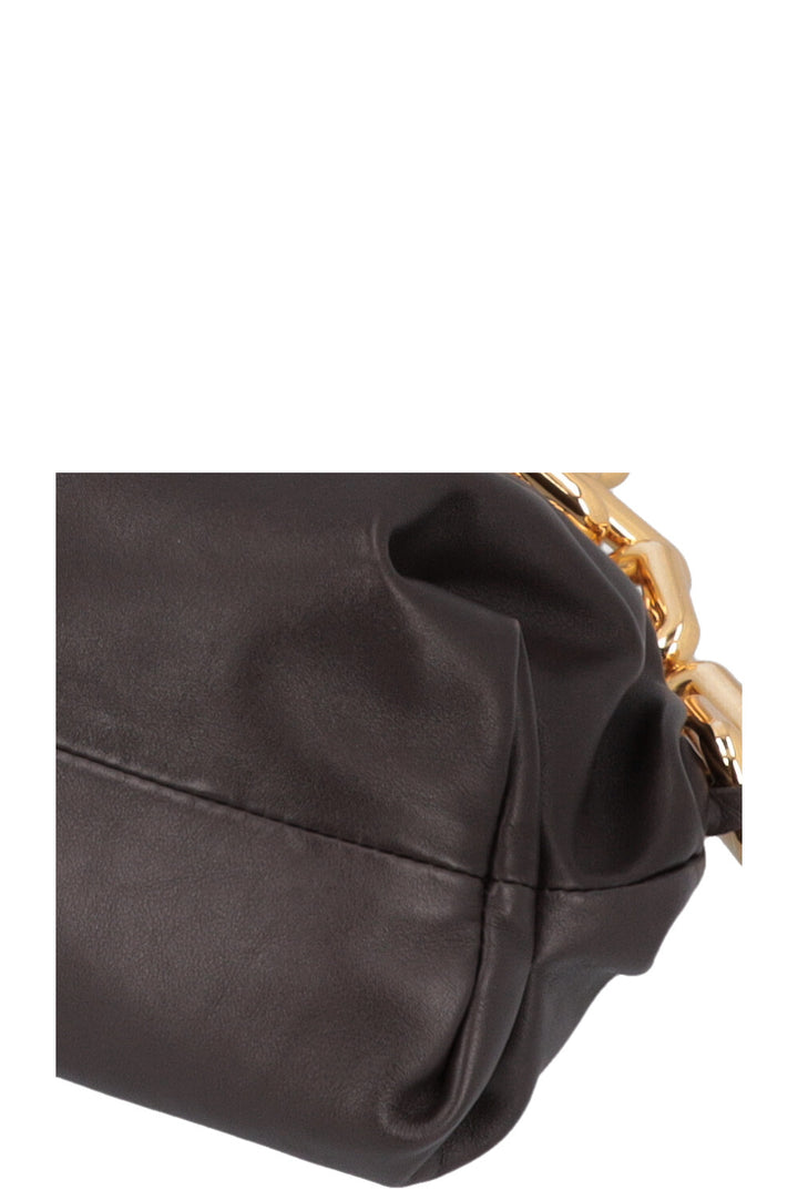 BOTTEGA VENETA The Chain Pouch Bag Brown
