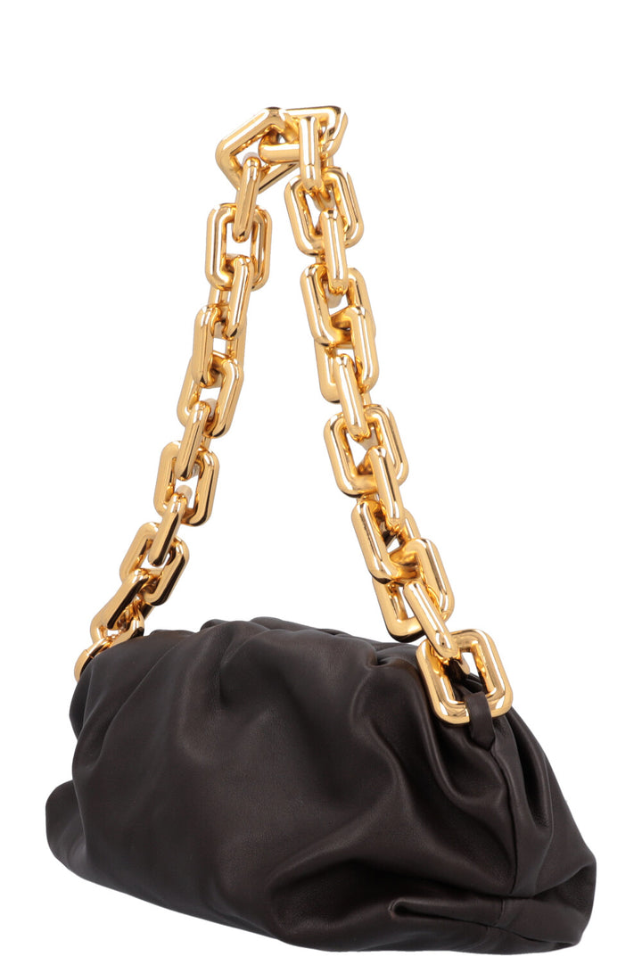 BOTTEGA VENETA The Chain Pouch Bag Brown