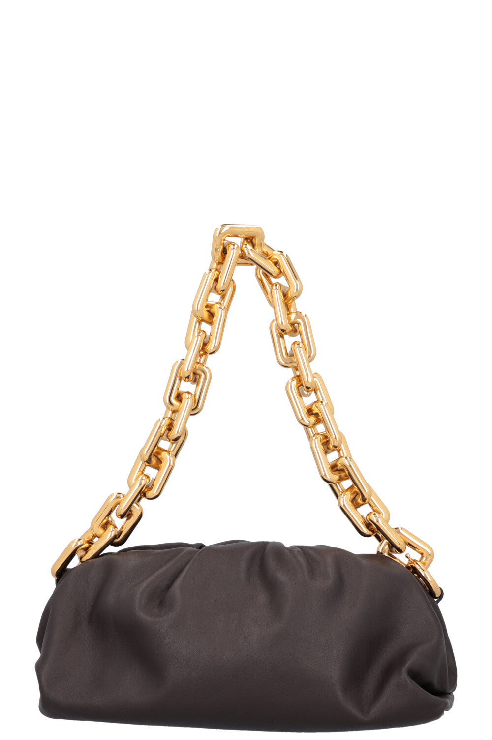 BOTTEGA VENETA The Chain Pouch Bag Brown