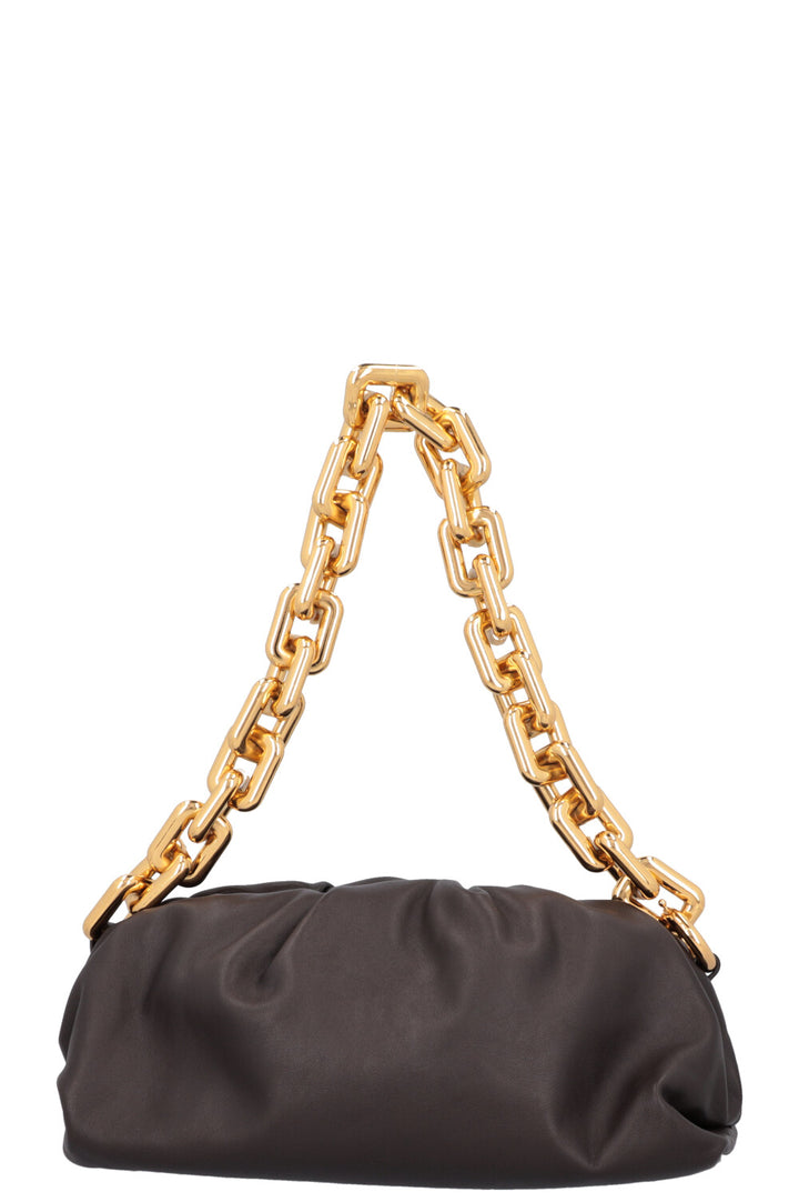 BOTTEGA VENETA The Chain Pouch Bag Brown