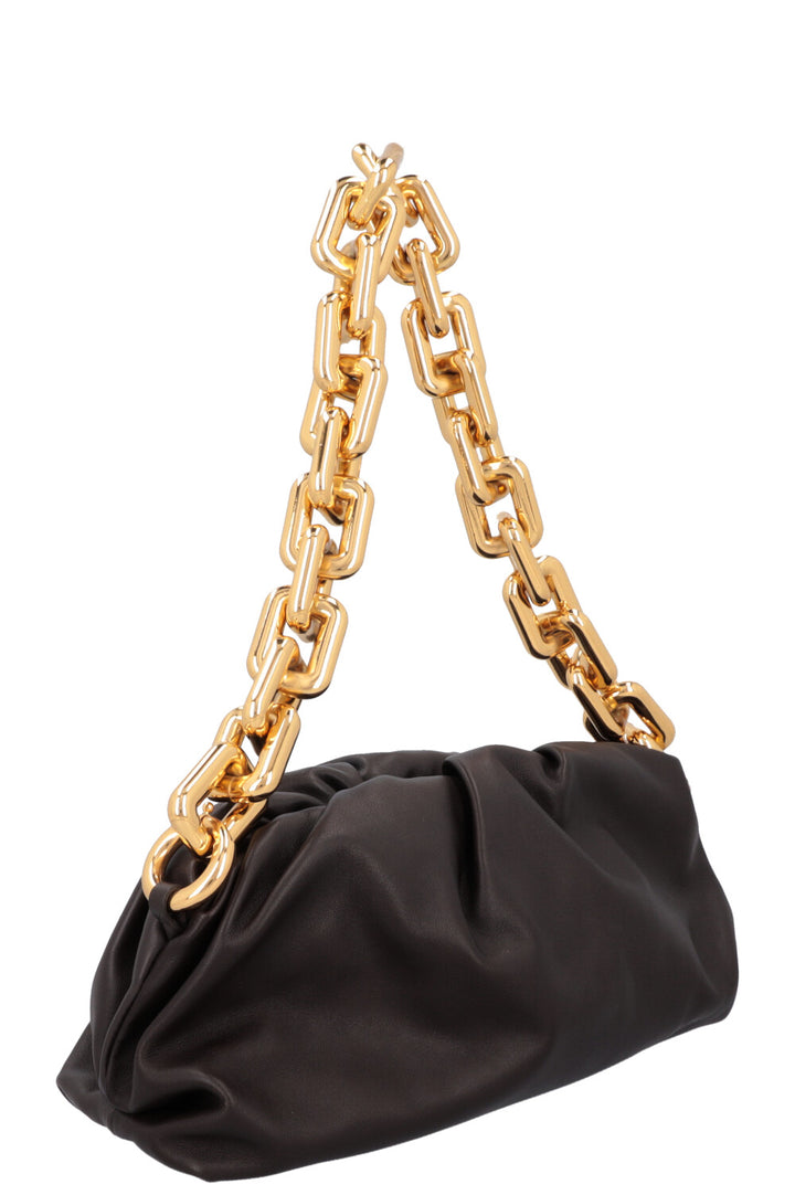 BOTTEGA VENETA The Chain Pouch Bag Brown