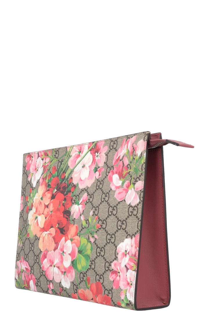 GUCCI GG Supreme Blooms Large Pochette