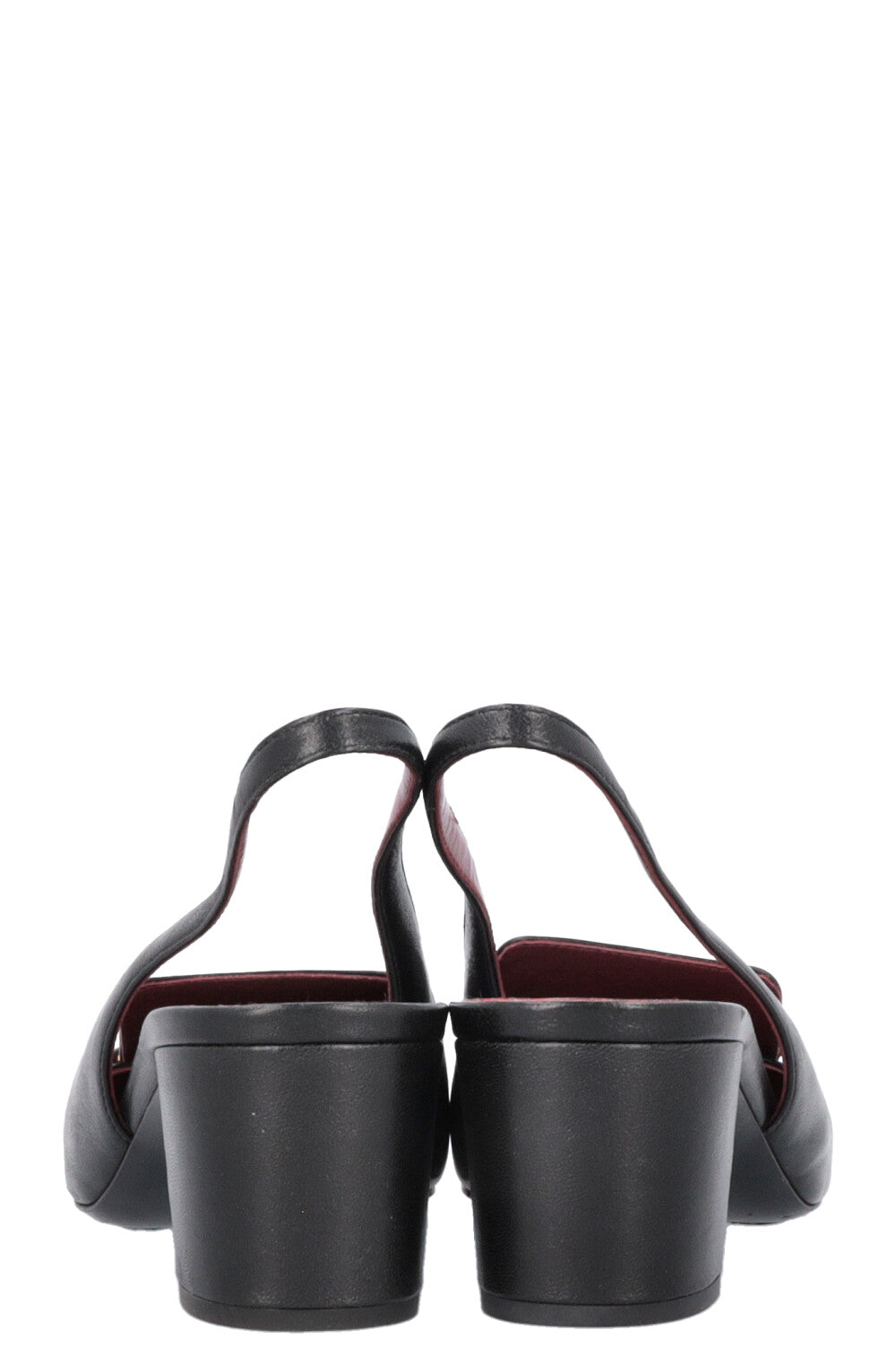 VALENTINO Vlogo Chain Slingback Black – REAWAKE