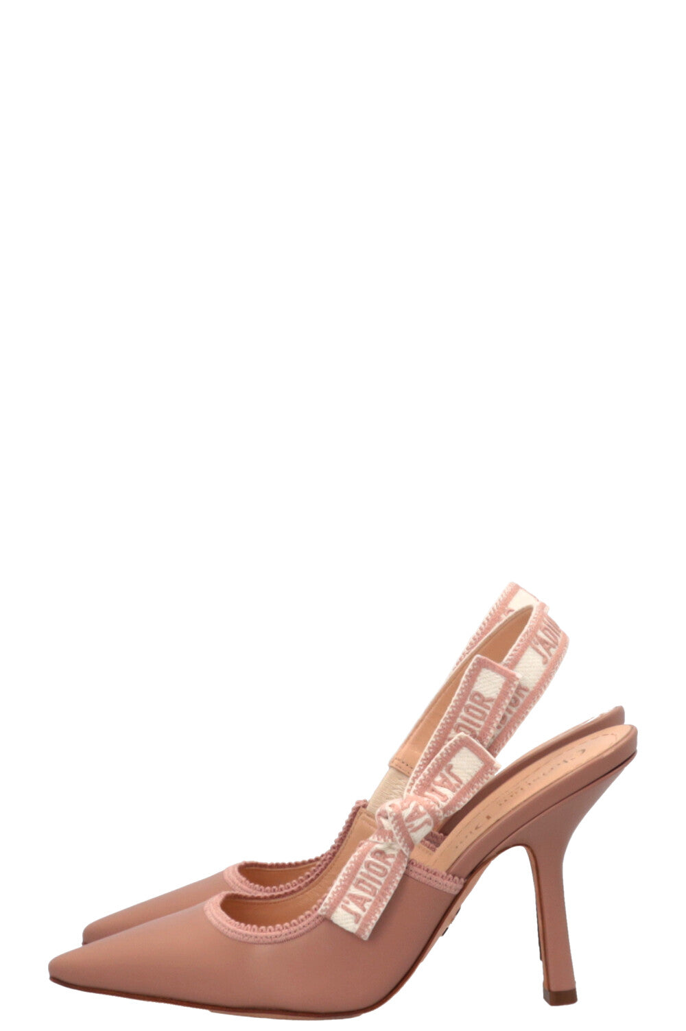 Escarpins CHRISTIAN DIOR J'Adior en cuir nude