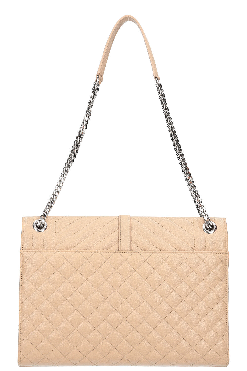 SAINT LAURENT Envelope Bag Large Beige – REAWAKE - Main Image
