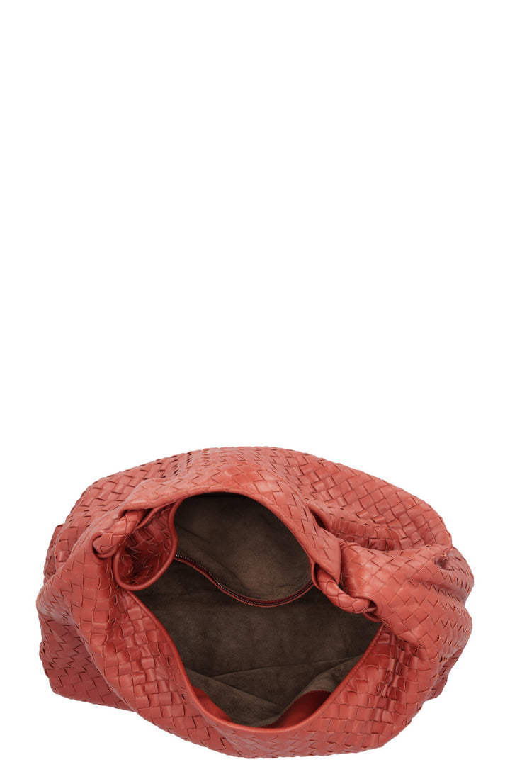 BOTTEGA VENETA Sloane Hobo Bag Burgundy