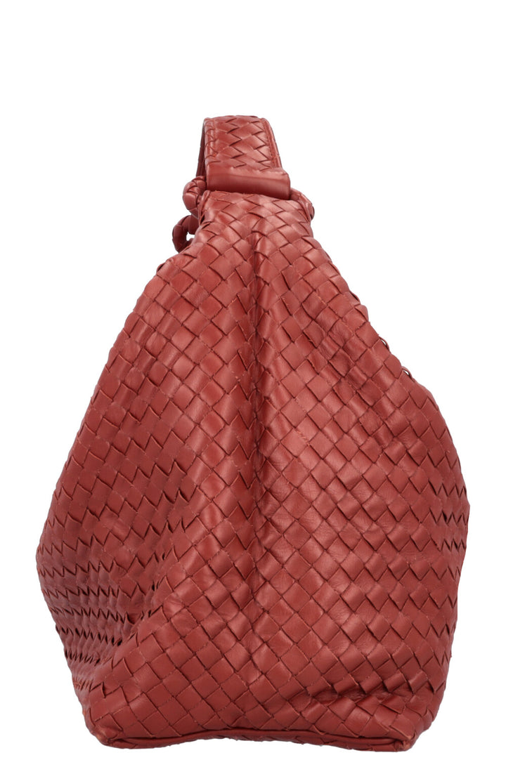 BOTTEGA VENETA Sloane Hobo Bag Burgundy