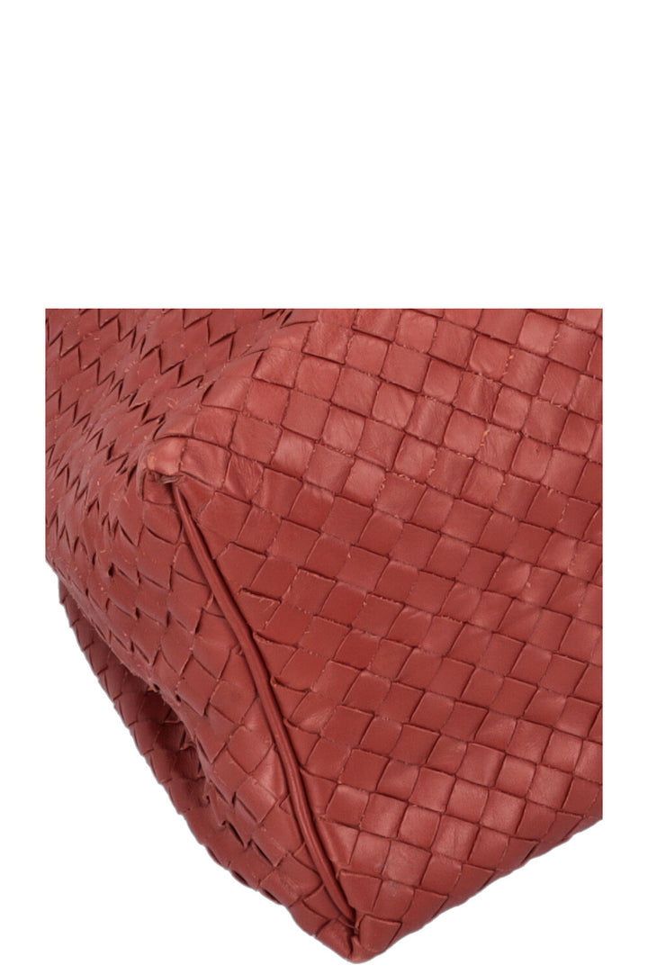 BOTTEGA VENETA Sloane Hobo Bag Burgundy