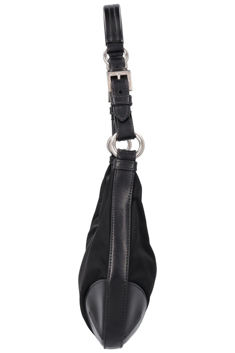 PRADA Nylon Logo Bag Black – REAWAKE