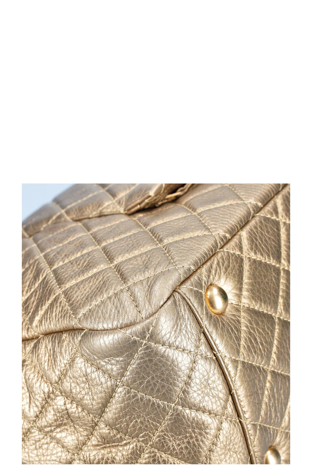 CHANEL XXL Airline Classic Flap Bag Gold