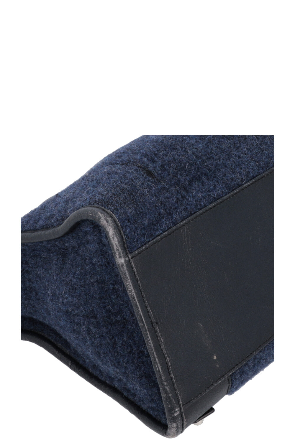 BALENCIAGA Medium City Bag Felt Navy