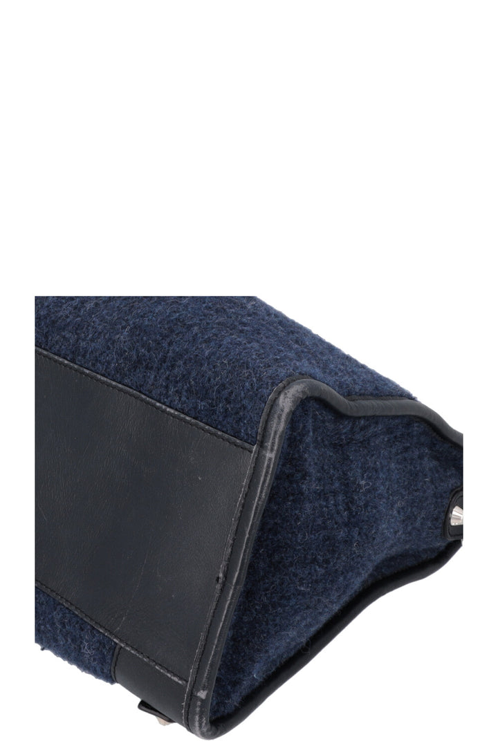 BALENCIAGA Medium City Bag Felt Navy