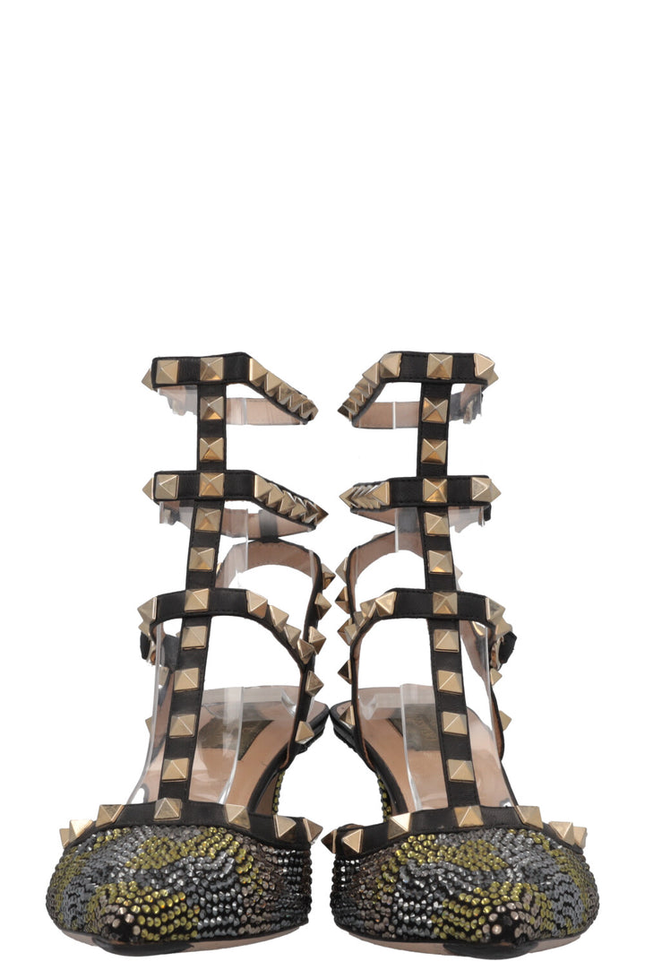 VALENTINO Rockstud Heels Crystals