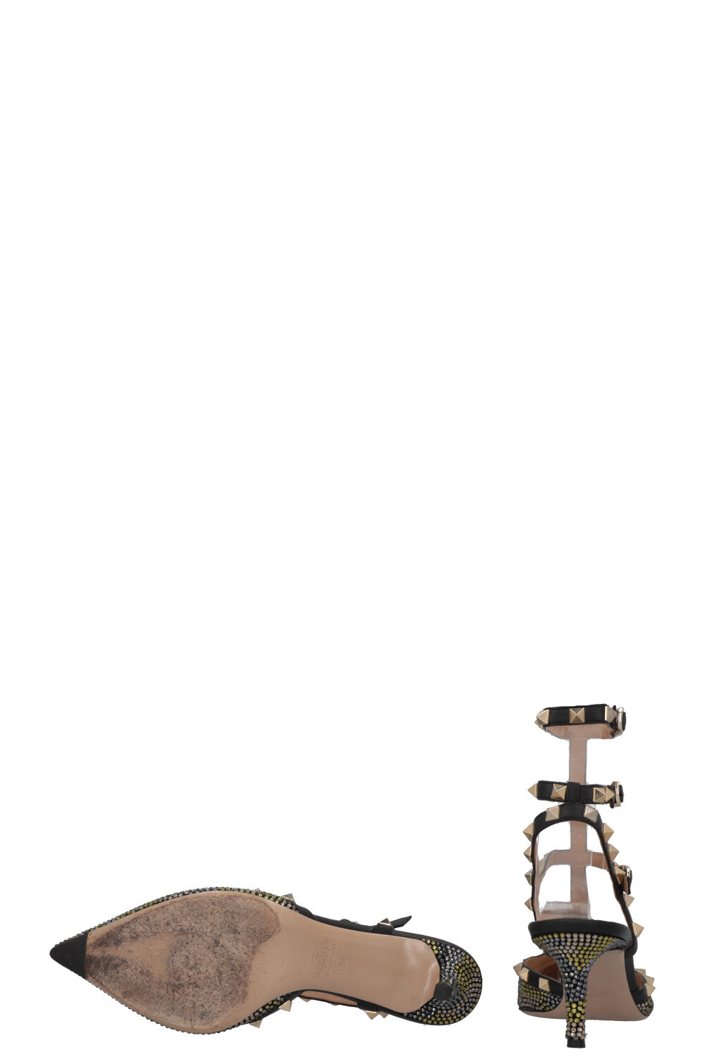 VALENTINO Rockstud Heels Crystals