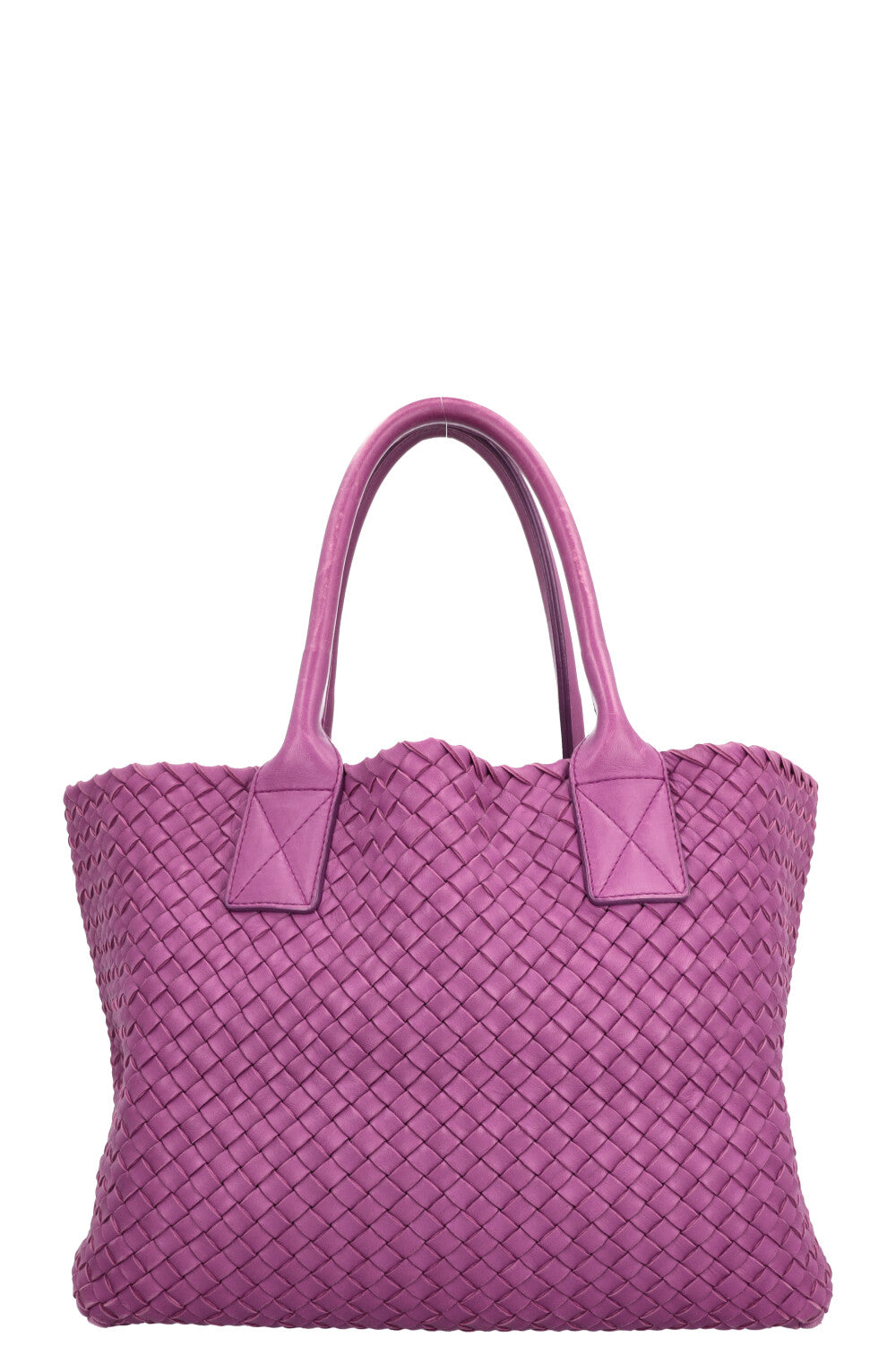 BOTTEGA VENETA Cabat Tote Bag Small Intrecciato Purple