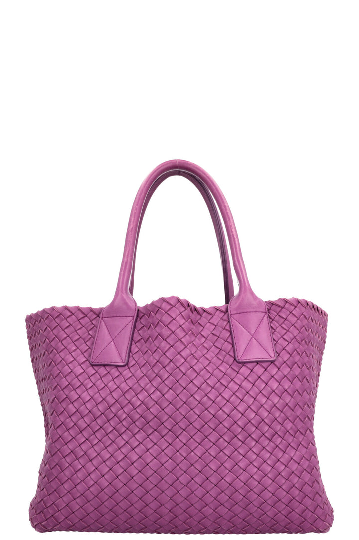 BOTTEGA VENETA Cabat Tote Bag Small Intrecciato Purple