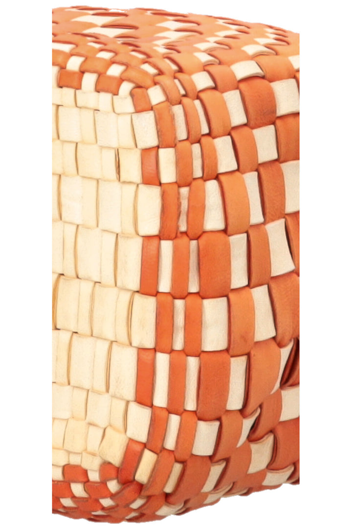 BOTTEGA VENETA Sac cabas Intrecciato Orange