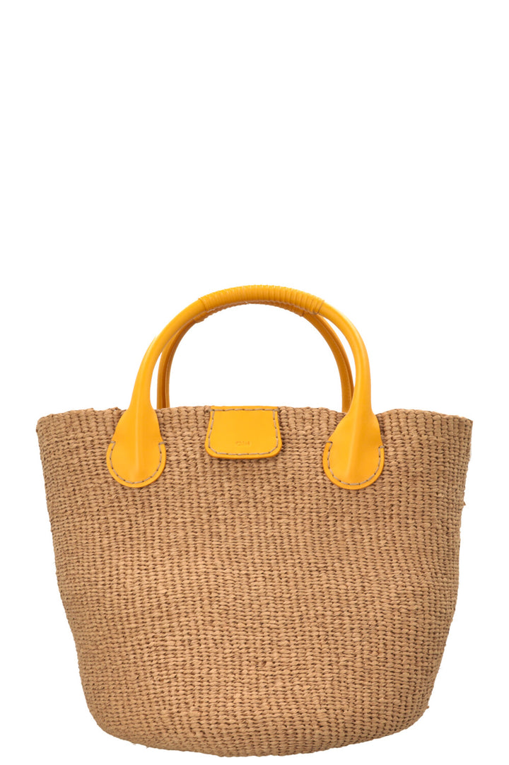 CHLOÉ X Eres Palma Raffia Tote Bag
