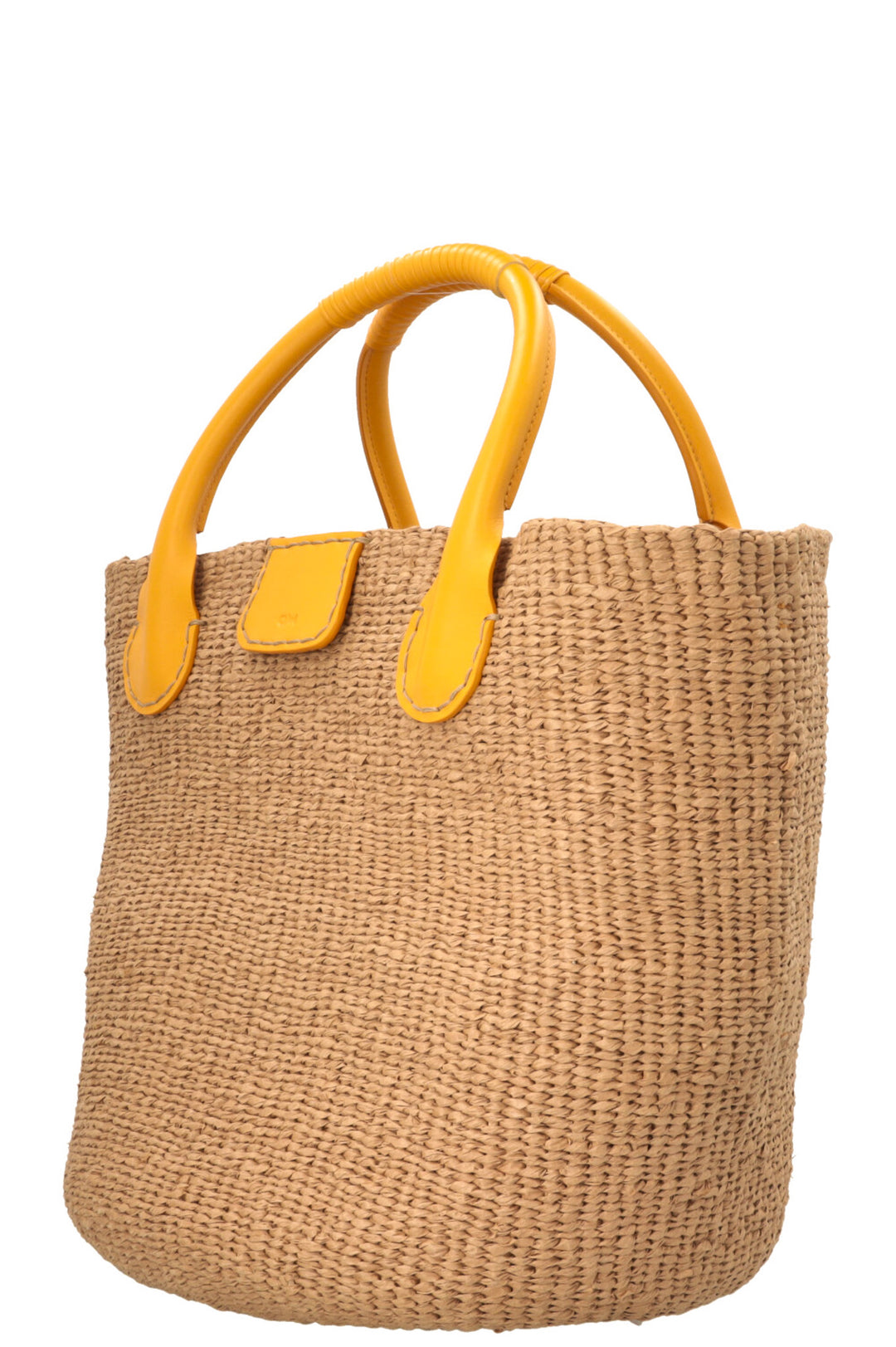 CHLOÉ X Eres Palma Raffia Tote Bag