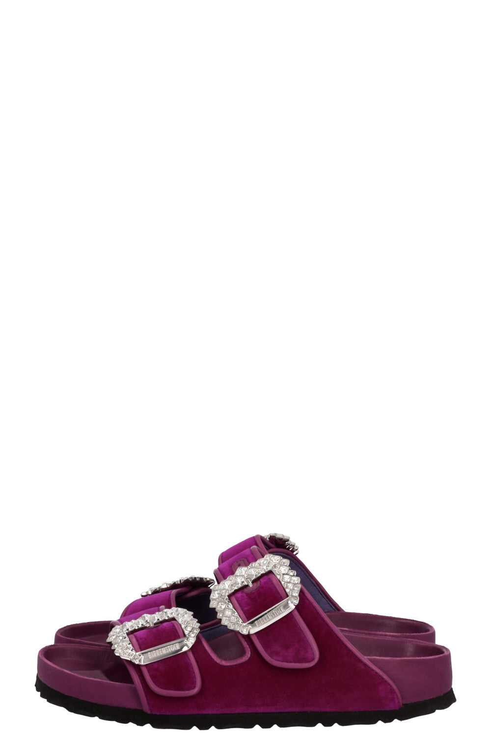 BIRKENSTOCK x MANOLO BLAHNIK Ballerines Velours Fuchsia