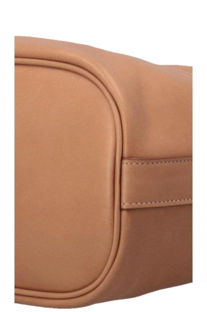 SAINT LAURENT Rive Gauche Bucket Bag Natural Leather