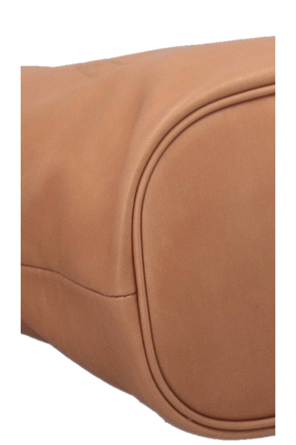 SAINT LAURENT Rive Gauche Bucket Bag Natural Leather