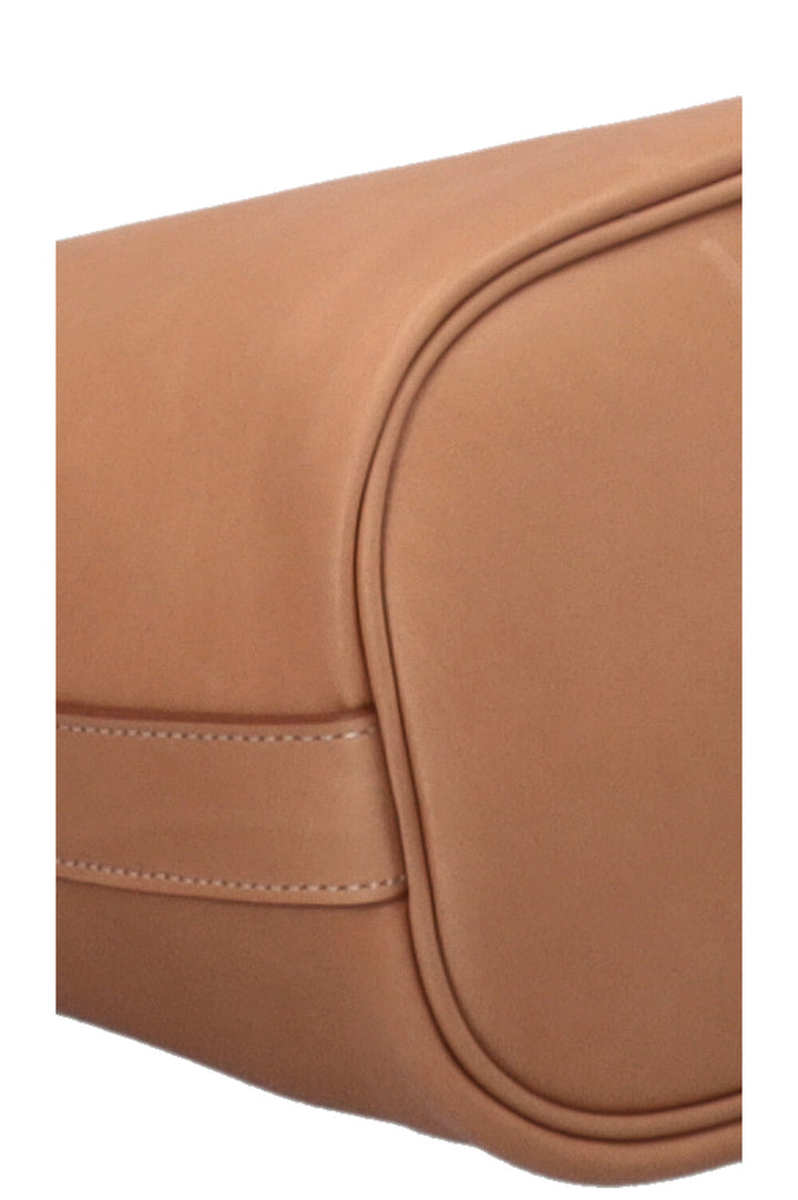 SAINT LAURENT Rive Gauche Bucket Bag Natural Leather