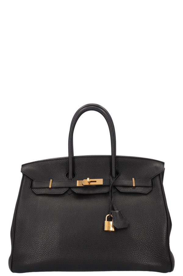 HERMÈS Birkin 35 Retourne Clemence Noir