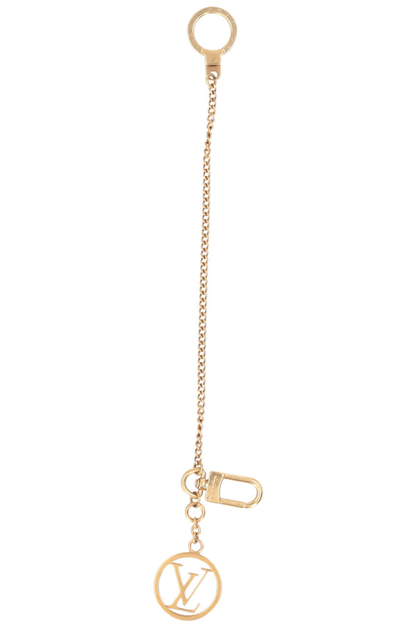 LOUIS VUITTON LV Double Bag Charm Gold