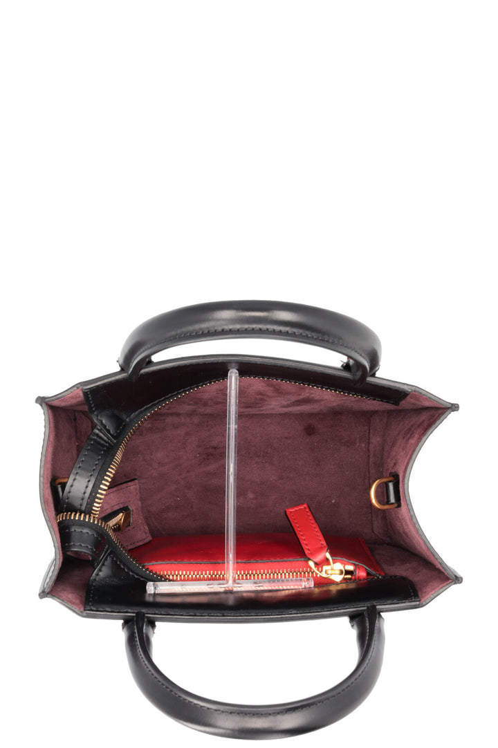 Sac cabas VALENTINO V Logo Walk petit format noir
