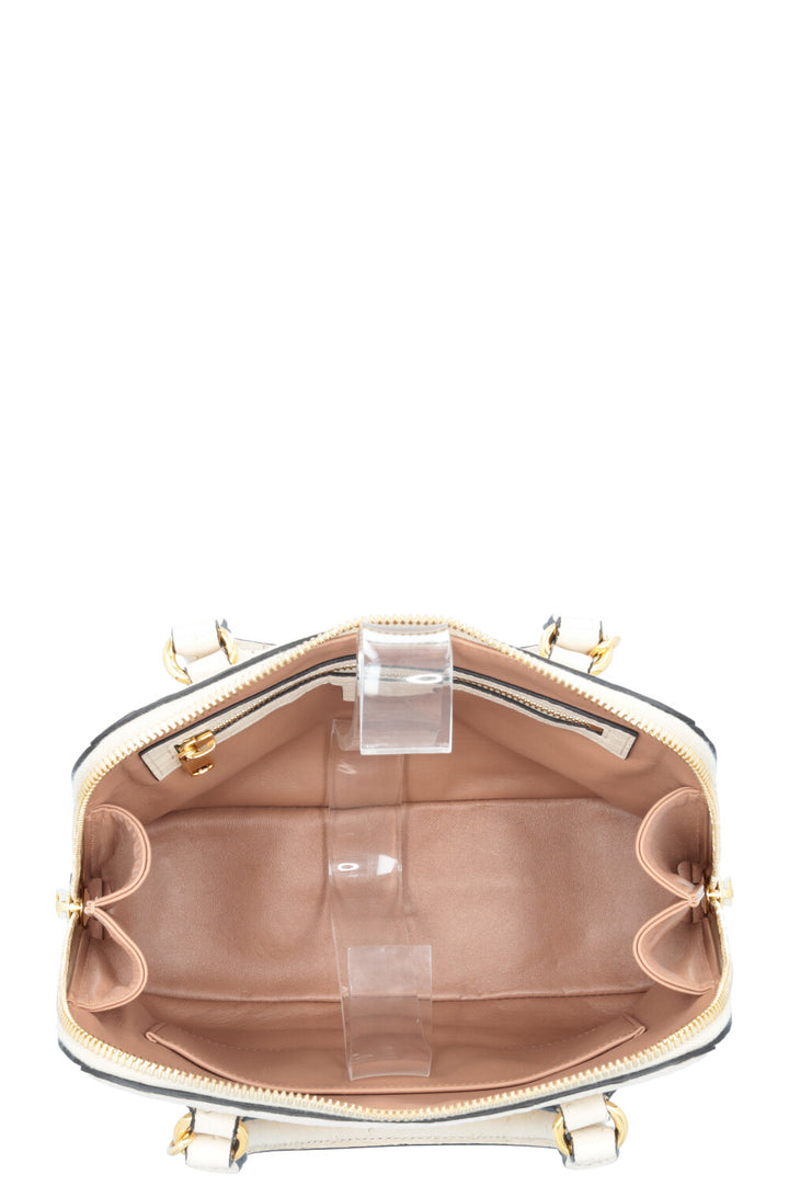 GUCCI Horsebit 1955 Bag Ostrich Ivory
