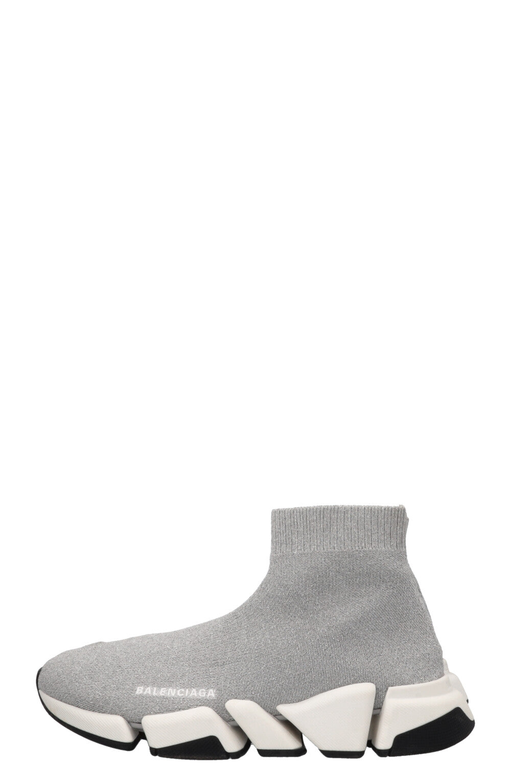 BALENCIAGA Speed LT Sock Sneaker Silver