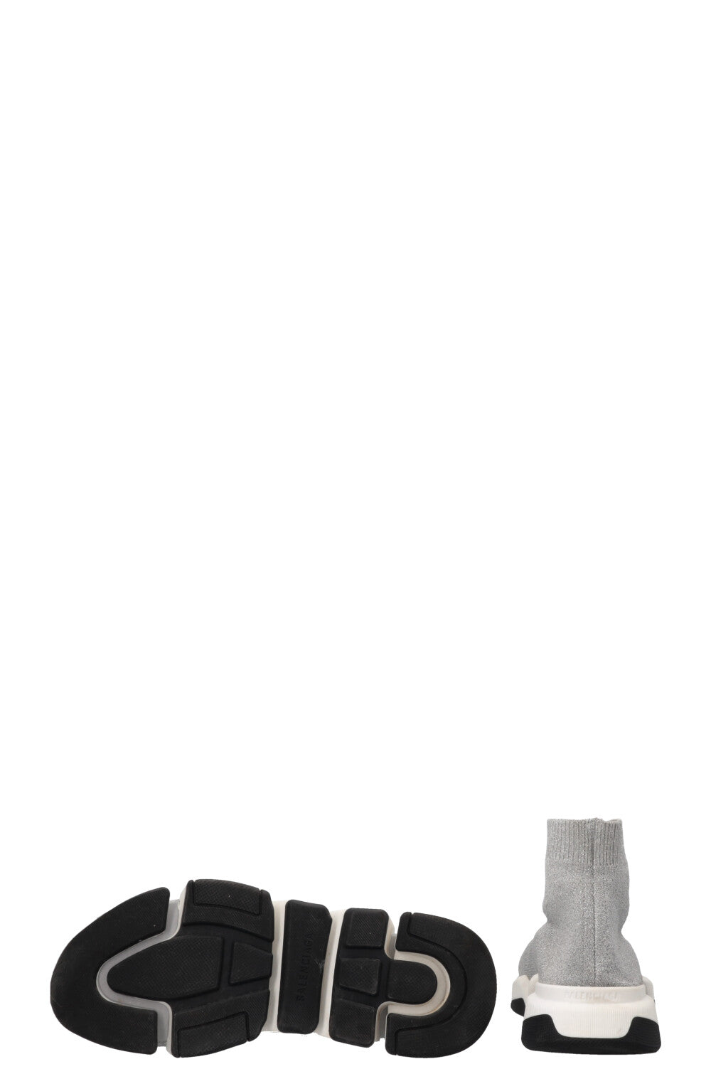 BALENCIAGA Speed LT Sock Sneaker Silver