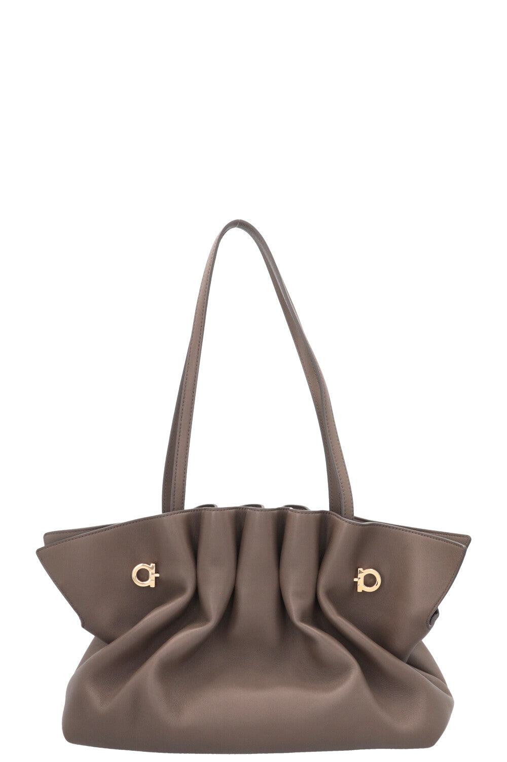SALVATORE FERRAGAMO Soft Bag Étoupe