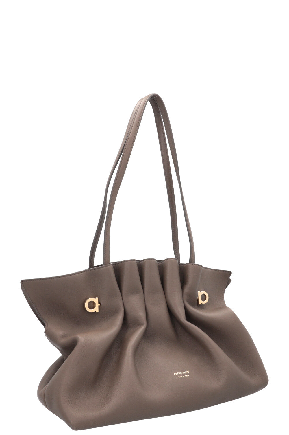 SALVATORE FERRAGAMO Soft Bag Étoupe