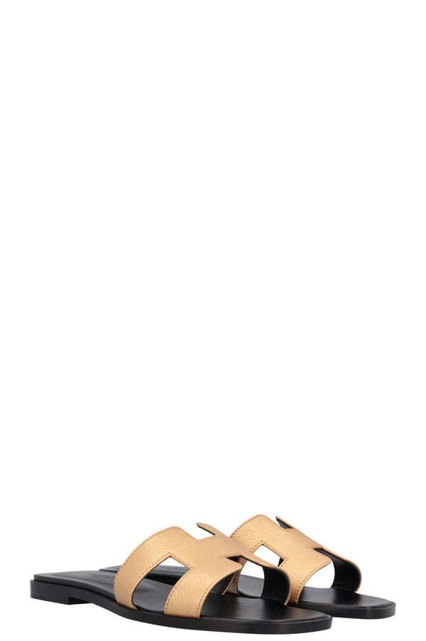HERMÈS Oran Flats Or Métallisé
