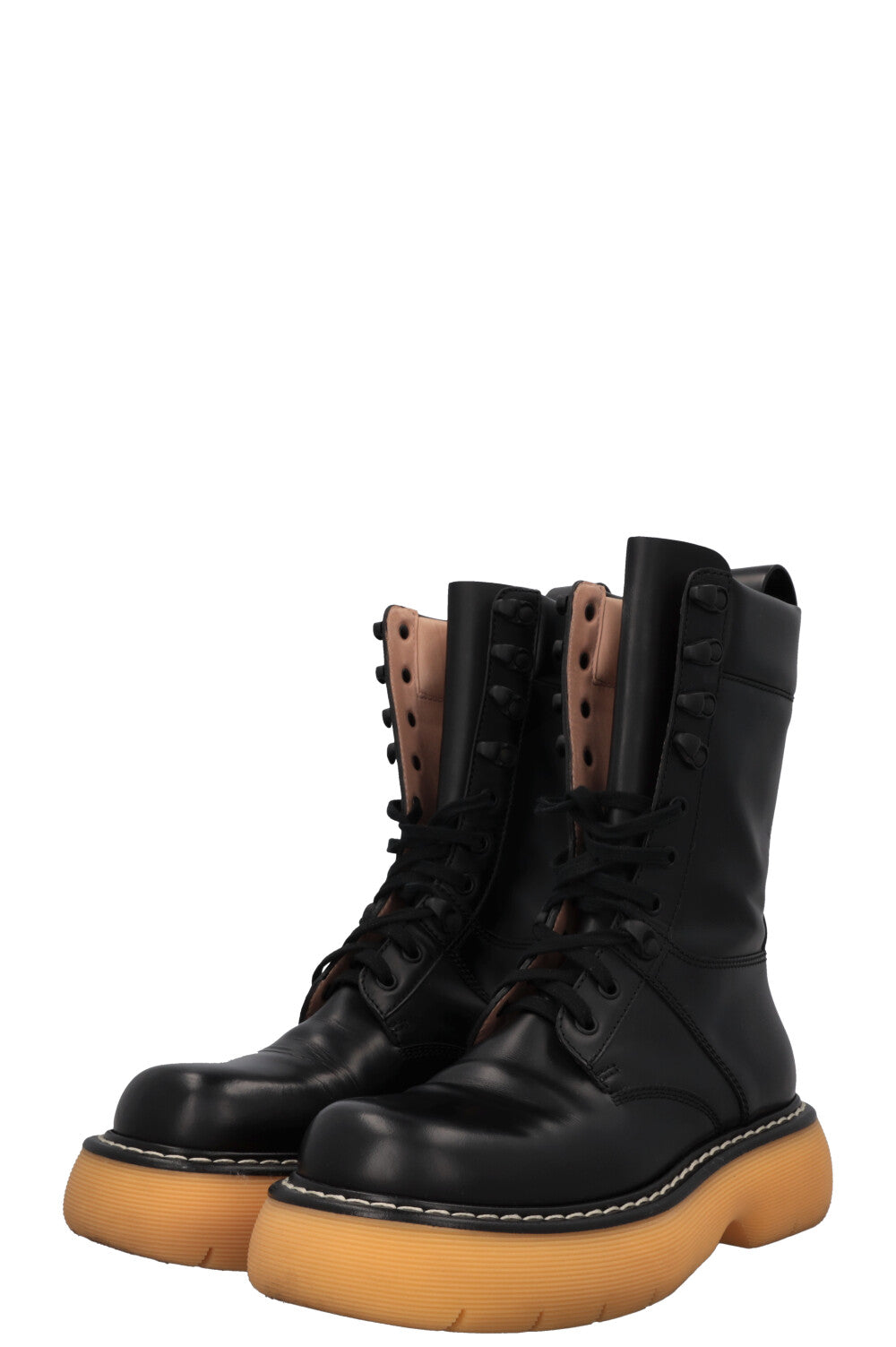 BOTTEGA VENETA The Bounce Boots Leather Black