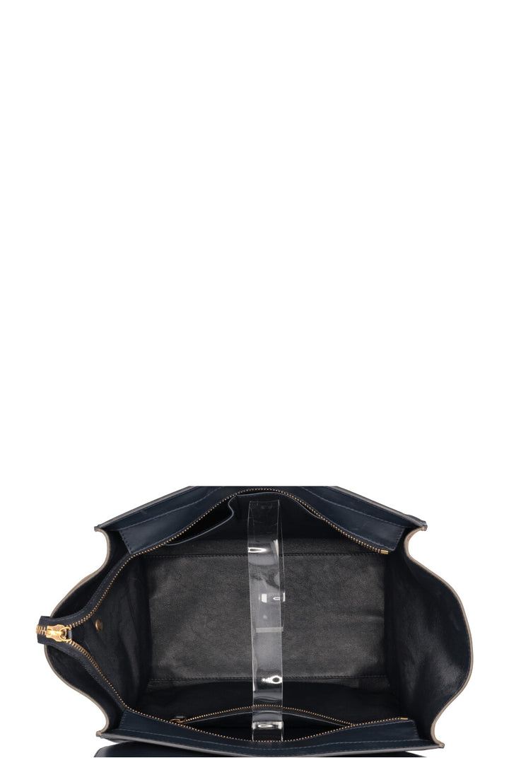 CÉLINE Luggage Mini Tote Bag Tricolor